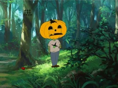 Pumpkin Boy Reach The House