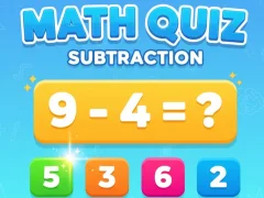 Math Quiz - Subtraction