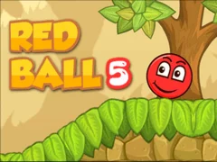 Red Bounce Ball 5