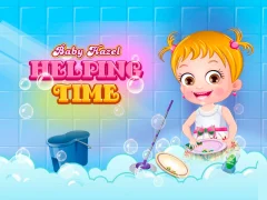 Baby Hazel Helping Time