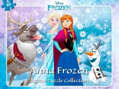 Anna Frozen Jigsaw Puzzle Collection