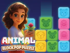 Animal Block Pop Puzzle