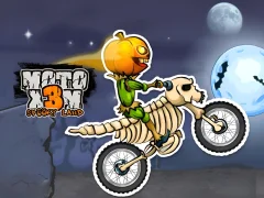 Moto X3M Spooky Land