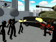 Stickman City Shooting 3d