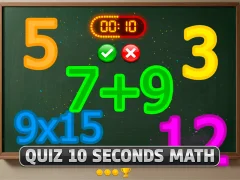 Quiz 10 Seconds Math