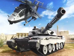 Strategy of war. Tanks and helicopters