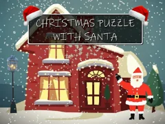 Christmas Puzzle With Santa