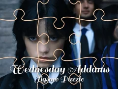 Wednesday Addams Jigsaw Puzzle