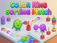 Color Ring Sorting Match