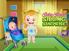 Baby Hazel: Sibling Surprise