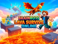 Brainrots Lava Survive Online