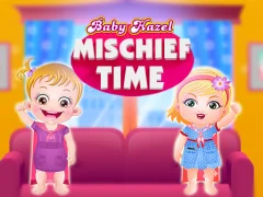 Baby Hazel mischief time