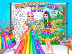 Princess Rainbow Look