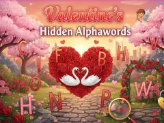 Valentine's Hidden Alphawords