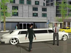 Limo Taxi Driving Simulator: Limousine Car Games