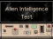 Alien Intelligence Test