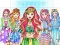Girl Coloring Dress Up Games