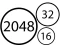 Merge Numbers 2048