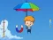 Umbrella Falling Guy