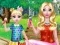 Mommy And Daughter Summer Day