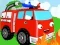 Coloring Book: Fire Truck