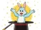 Coloring Book: Magic Rabbit