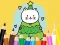 Coloring Book: Cats And Christmas Tree