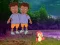 Twins Escape From Night Forest