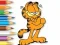 Coloring Book: Garfield Hamburger