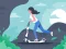 Electric scooter rides jigsaw