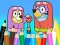 Coloring Book: Bluey Flossing Grannies