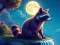 Charming Raccoon Escape