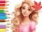 Coloring Book: Barbie Autumn Tale
