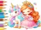 Coloring Book: Unicorn Secret Whisper