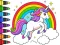 Coloring Book: Magical Unicorn