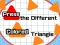 Press The Different Colored Triangle