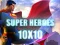 Super heroes 10х10
