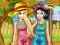 Princesses Working In the Garden