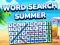 Word Search Summer