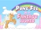 Pony fly in a fantasy world