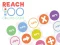 Reach 100 Game of dots