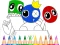 Rainbow Friends Coloring Book
