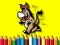 Back To School Coloring Book Donkey