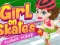 Girl on Skates: Flower Power