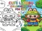 Cute Labubu Coloring Book for Kids