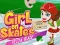 Girl on Skates Pizza Mania