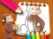 Curious George Coloring Book