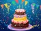 Birthday cake puzzle