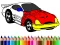 Back To School: Muscle Car Coloring