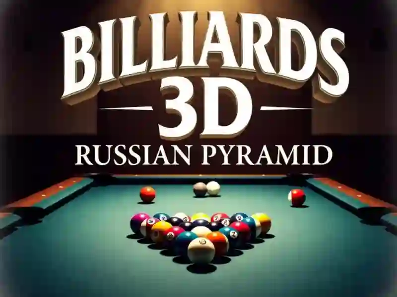 Billiards 3D Russian Pyramid